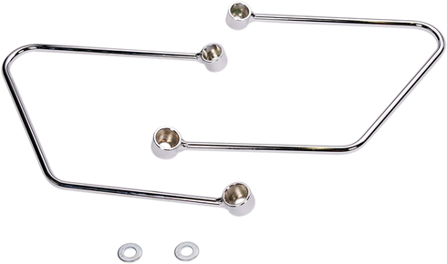 COBRA Saddlebag Supports - Chrome - Honda VT 02-6115