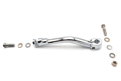 Motorshop Replica Kick Starter Arm Chrome - 17-0018