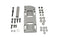 Motorshop Transmission Mounting Plate Kit Parkerized - 17-0245