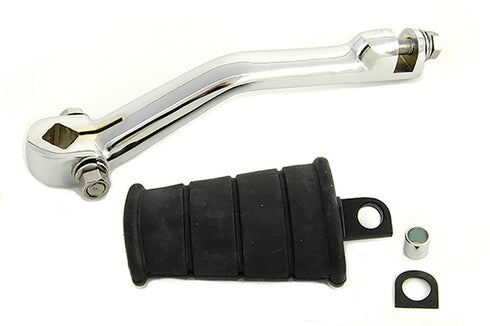 Motorshop Kick Starter Arm and Pedal Assembly Chrome - 17-0309
