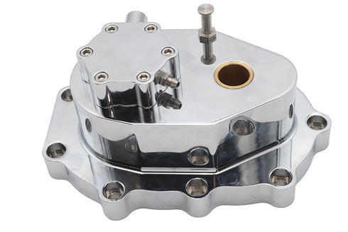 V-Twin Hydraulic Kick Starter Cover Chrome - 17-0356