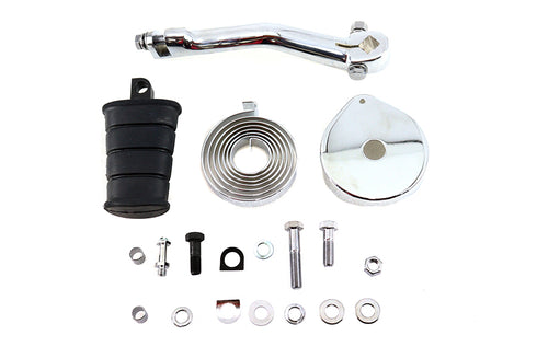 Motorshop Kick Starter Arm, Pedal and Shaft Kit - 17-0825