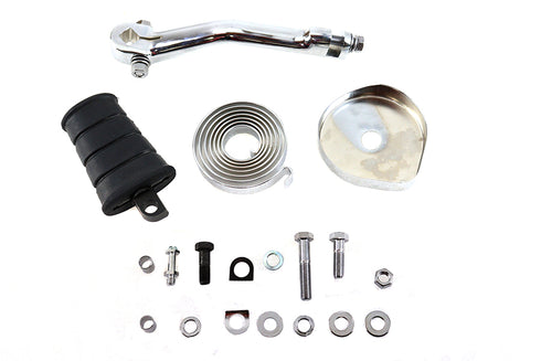 Motorshop Kick Starter Arm, Pedal and Shaft Kit - 17-0825