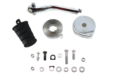 Motorshop Kick Starter Arm, Pedal and Shaft Kit - 17-0825