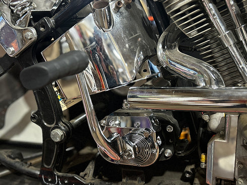 V-Twin Chrome Kick Starter Kit - 17-0876