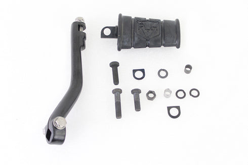 V-Twin Kick Starter Arm and Pedal Kit Black - 17-2128