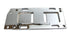 Motorshop Transmission Mount Plate Chrome - 17-6650