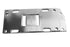 Motorshop Transmission Mount Plate Chrome - 17-6650