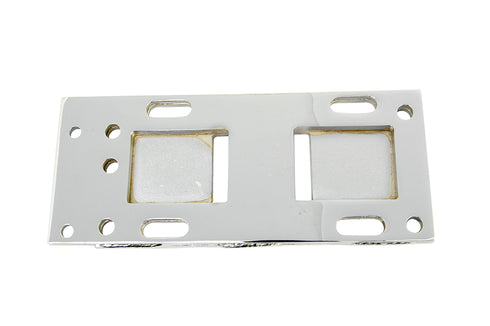 Paughco Chrome Transmission Mounting Plate - 17-6658