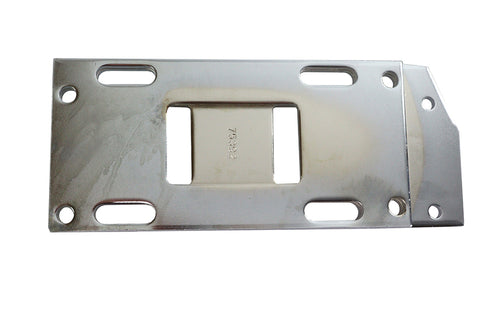 Motorshop Chrome Transmission Mounting Plate - 17-6660