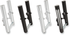 ARLEN NESS Fork Legs - Chrome - Smooth - Dual Disc - '08-'13 FLT 06-500