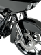 ARLEN NESS Fork Legs - Black Anodized - Deep Cut - Dual Disc - '08-'13 FLT 06-511