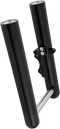 ARLEN NESS Fork Legs - Black Anodized - Hot Legs - Custom Single Disc - Smooth - '07-'17 FLST 06-551
