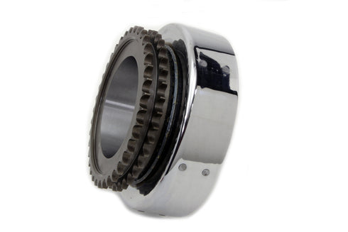 York Chrome Kick Start Clutch Drum - 18-0526