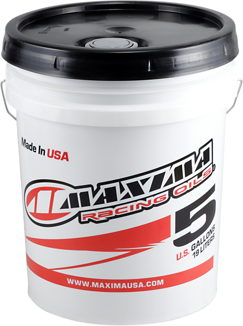 MAXIMA RACING OIL SynBlend Semi-Synthetic Oil - 10W-40 - 5 U.S. gal - Bucket 34505B