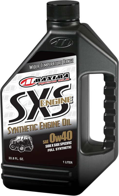 MAXIMA RACING OIL SXS UTV Synthetic 4T Oil - 0W-40 - 1L 30-12901