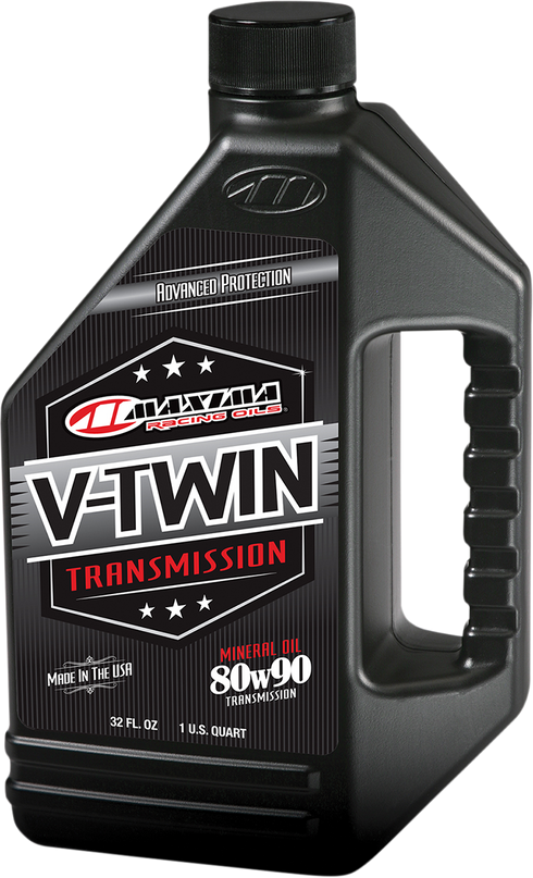 MAXIMA RACING OIL V-Twin Transmission Oil - 80W-90 - 1 U.S. quart 40-02901