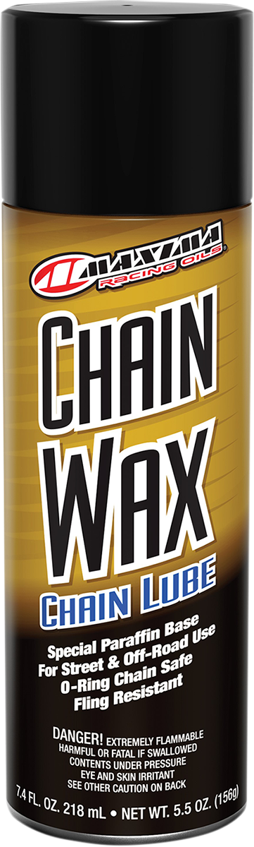 MAXIMA RACING OIL Chain Wax Lube - 5.5 oz. net wt. - Aerosol 74908