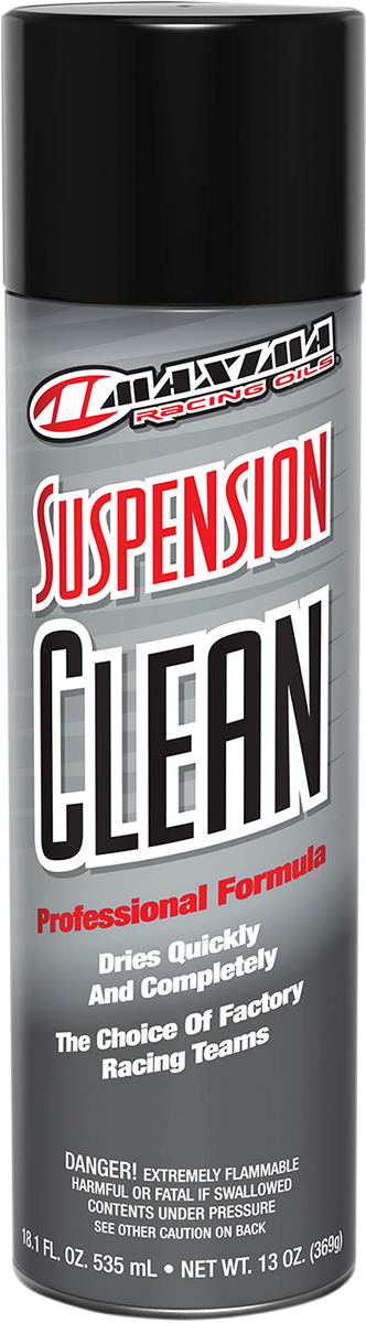 MAXIMA RACING OIL Suspension Cleaner - 13 oz. net wt. - Aerosol 71920