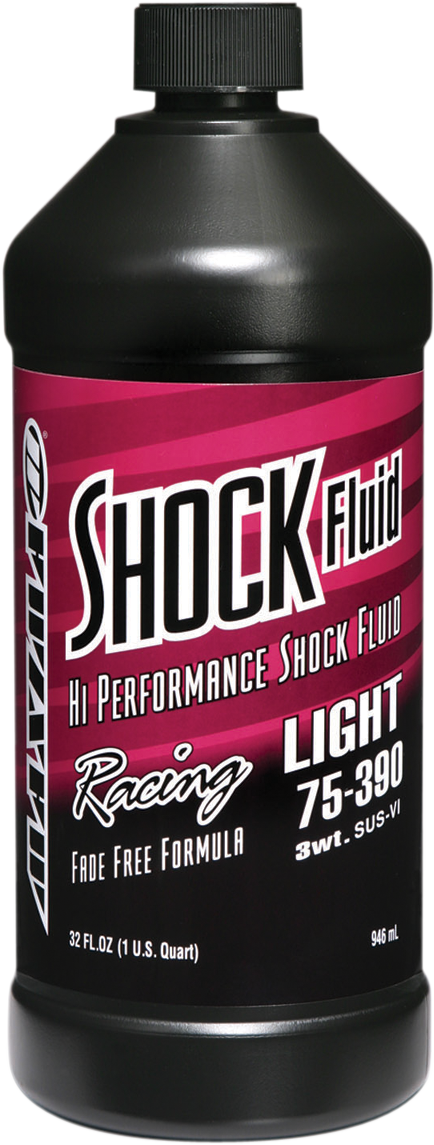 MAXIMA RACING OIL Racing Shock Fluid - Light - 1 U.S. quart 58901L