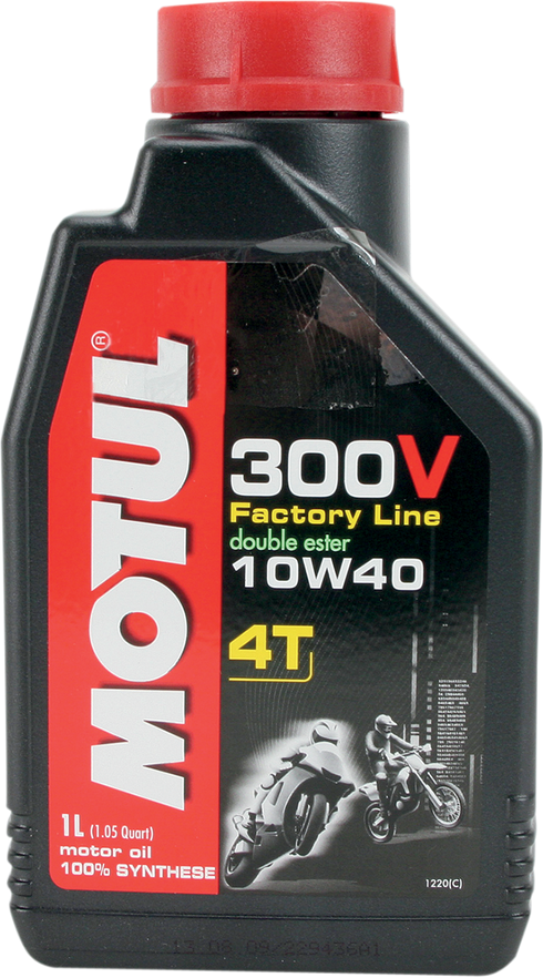MOTUL 300V Synthetic Ester Oil - 10W-40 - 1L 104118
