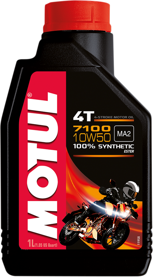 MOTUL 7100 4T Synthetic Oil - 10W-50 - 1L 104097