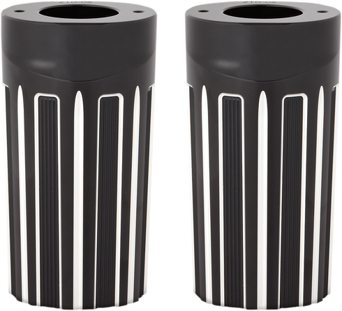 ARLEN NESS Fork Boot Covers - Chrome - 10-Gauge - FLHT 20-018