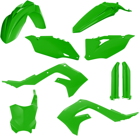 ACERBIS Full Body Kit - Green - Kawasaki - KX '19-'24 2736290006