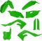 ACERBIS Full Body Kit - Green - Kawasaki - KX '19-'24 2736290006