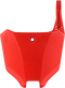 ACERBIS Front Number Plate - Red 2858850227