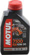 MOTUL 7100 4T Synthetic Oil - 10W-30 - 1L 104089