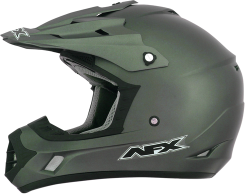 AFX FX-17 Helmet - Flat Olive Drab - Large 0110-4449