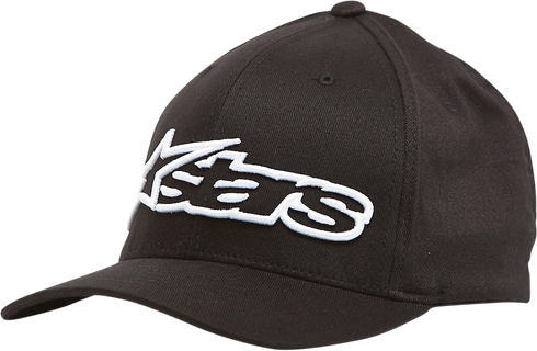 ALPINESTARS ALPINESTARS Blaze Flexfit? Hat - Black/White - Large/XL 1039810051020LX - 2501-1887