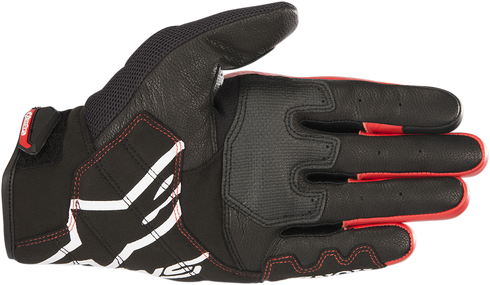 ALPINESTARS Honda SMX-2 Air Carbon V2 Gloves - Black/Red - 2XL 3567818-13-2X