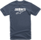 ALPINESTARS ALPINESTARS Heritage Blaze T-Shirt - Navy - XL 1038-72002-70XL - 3030-16727