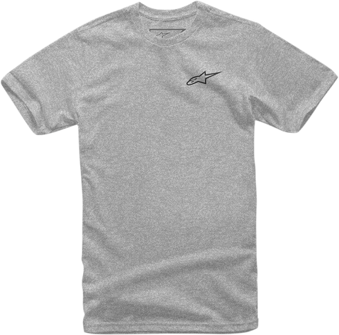 ALPINESTARS ALPINESTARS Neu Ageless T-Shirt - Heather Gray/Navy - 2XL 10187201211712X - 3030-18124