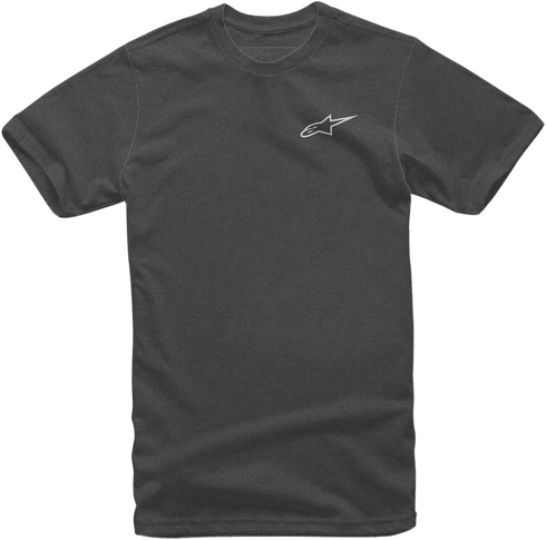 ALPINESTARS ALPINESTARS Neu Ageless T-Shirt - Heather Charcoal/White - Large 1018720121920L - 3030-18974