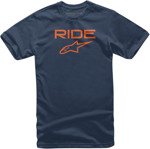 ALPINESTARS ALPINESTARS Ride 2.0 T-Shirt - Navy/Orange - XL 1038720007032XL - 3030-16712