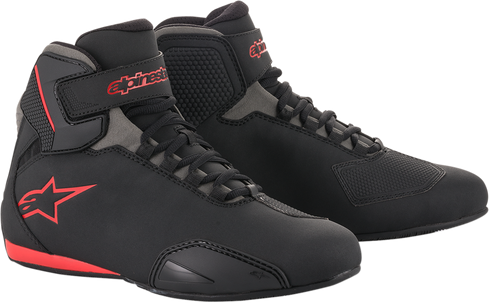 ALPINESTARS Sektor Shoes - Black/Gray/Red - US 9 / EU 42 25155181319