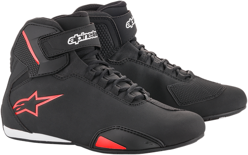 ALPINESTARS Sektor Shoes - Black/Red - US 11.5 / EU 45 2515518-13-11.5