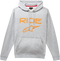 ALPINESTARS ALPINESTARS Ride 2.0 Hoodie - Gray/Orange - XL 1119510001141XL - 3050-5435