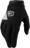 100% Women's Ridecamp Gloves - Black/Charcoal - Large 10013-00003