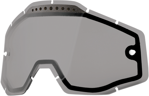 100% Accuri/Racecraft/Strata Lens - Vented - Dual Pane - Smoke 59009-00002