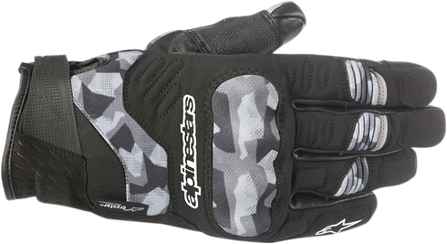 ALPINESTARS C-30 Drystar? Gloves - Black/Camo - XL 3528918-990-XL