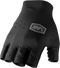 100% Sling Short Finger MTB Gloves - Black - Medium 10021-00001