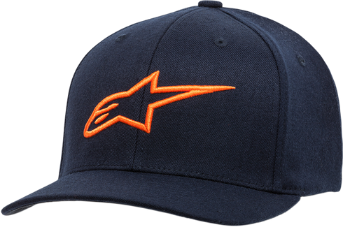 ALPINESTARS ALPINESTARS Ageless Curve Hat - Navy/Orange - Small/Medium 1017810107032SM - 2501-2947