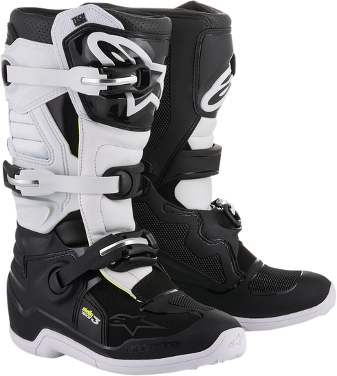ALPINESTARS Stella Tech 3 Boots - Black/White - US 6 / EU 37 2013218-12-6