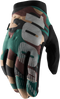 100% Brisker Gloves - Camo - Medium 10003-00006