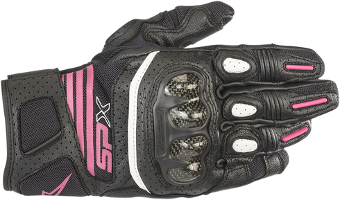 ALPINESTARS Stella SPX Air Carbon V2 Gloves - Black/Fuchsia - Medium 3517319-1039-M