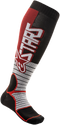 ALPINESTARS MX Pro Socks - Burgandy/Black - Medium 4701520-301-SM